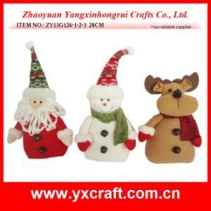 Christmas Decoration (ZY13G126-1-2-3 28CM) Christmas Santa Ceramic Products