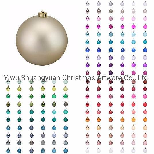Plastic Christmas Candy with Hand Painted Christmas Balls Ornaments