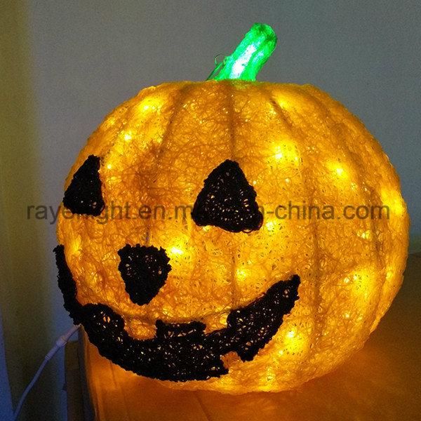 Flickering LED Pumpkin Decorative Outdoor Halloween Decoraction LED Motif Light