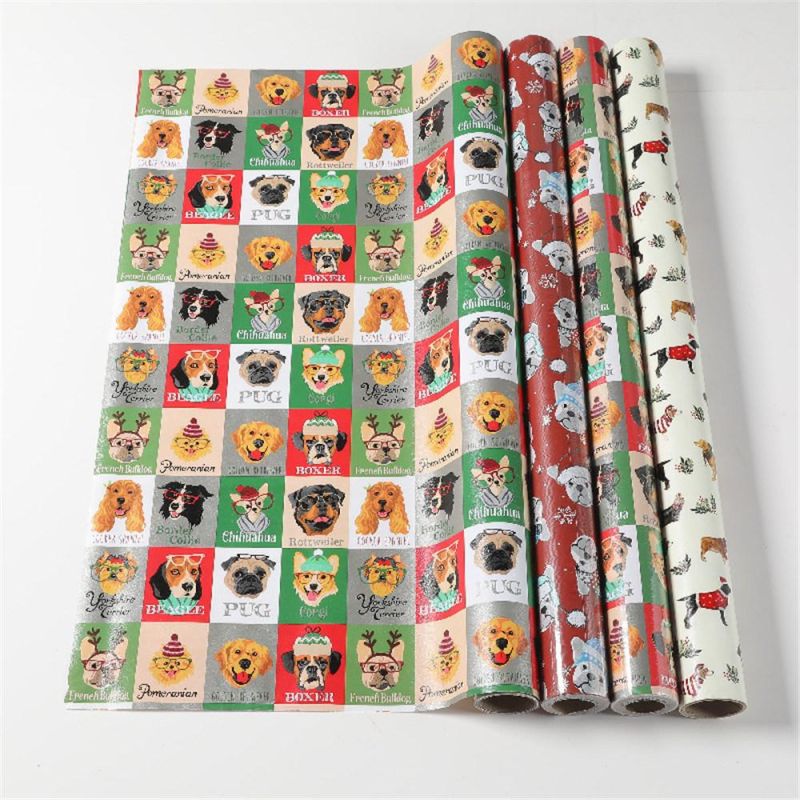 Children Christmas Gift Wrapping Paper