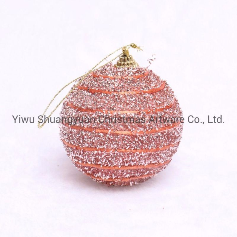 New Design Foam Ball with Ornaments Painted