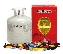 Helium Gas for Balloons Festive Furnishing