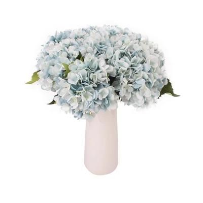Hot Sale Hydrangea Artificial Flower Bunch Bouquet Home Wedding Decor