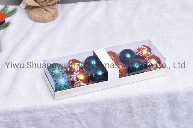 New Design High Sales Christmas Ball for Holiday Wedding Party Decoration Supplies Hook Ornament Craft Gifts