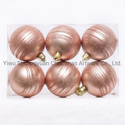 New Design Christmas Ball for Holiday Wedding Party Decoration Supplies Hook Ornament Craft Gifts