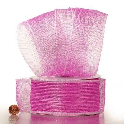Ronmatic Crystal 2.5&prime;&prime; Deco Mesh Ribbons for Wedding Ceremony