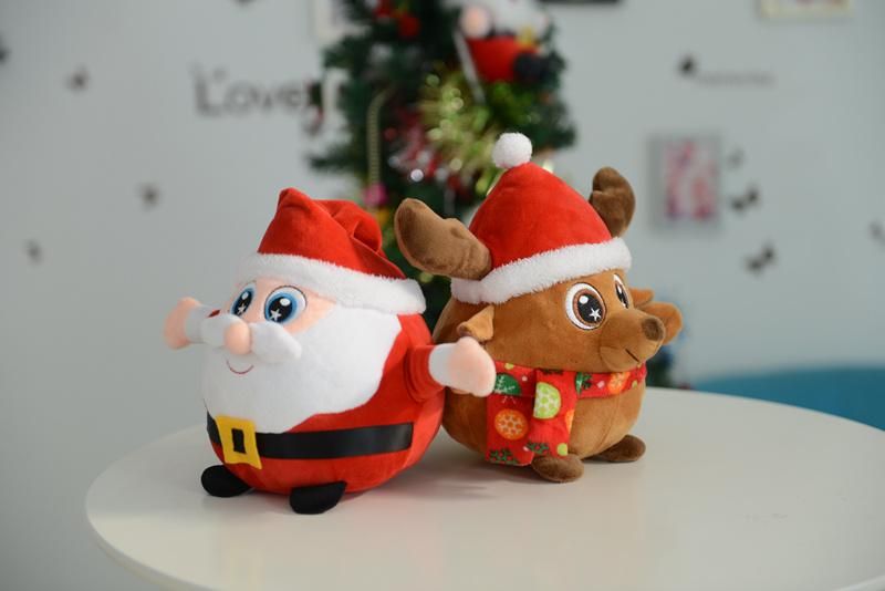 Cute Soft Plush Christmas Santa Claus Gifts