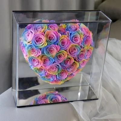 Preserved Forever Roses Eternal Rose Grade a Long Lasting Valentine&prime;s Day Gifts for Her, Mom, Wedding