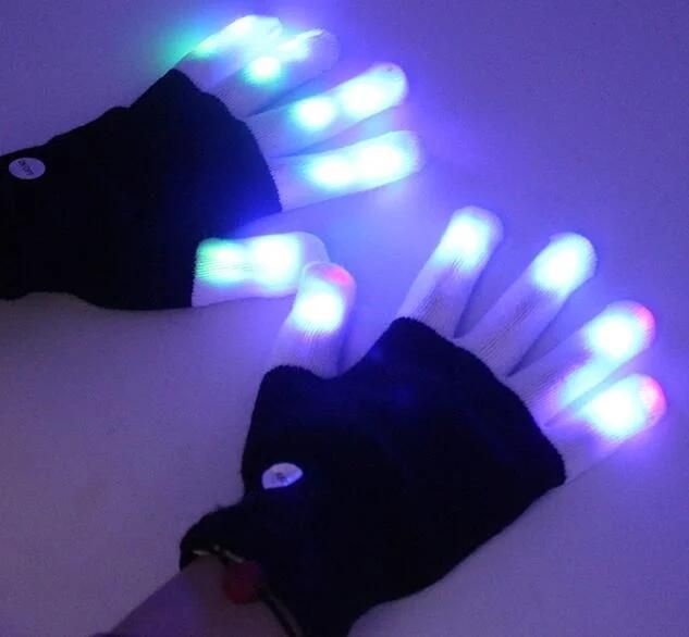 Shenzhen LED Half Light LED Magic Gloves in Stock