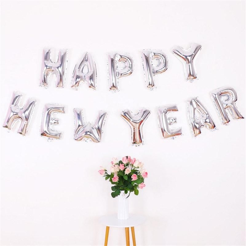 2022 Home Ornaments Decorations Party Supplies Happy New Year Balloons
