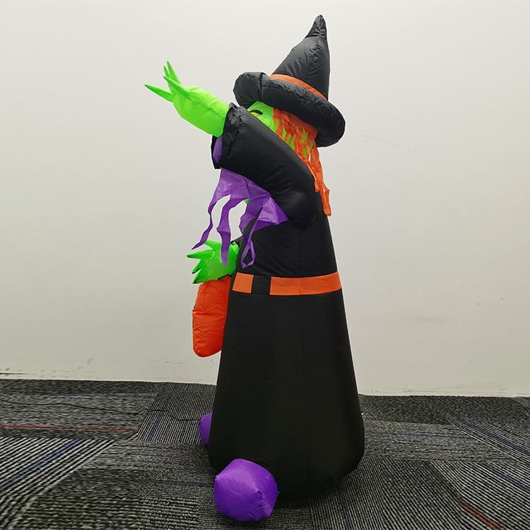 Halloween Witch Halloween Inflatable Outdoor Halloween Decorations Outdoor