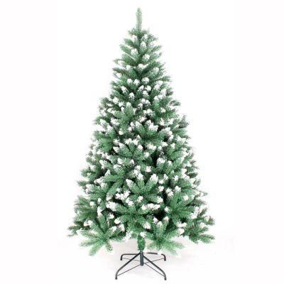 Yh20159 Decorative PVC White Snow Flocking Christmas Tree Home Decoration