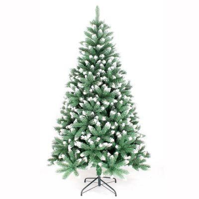 Yh20159 Decorative PVC White Snow Flocking Christmas Tree Home Decoration