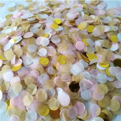 Colorful Circle Shapes Party Confetti Factory Supply Confetti Shred Paper Tissue Paper Confetti