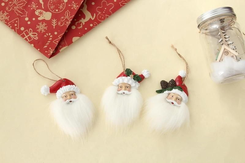 Hot Sale Christmas Resin Material Tree Hanging Ornaments Home Decoration