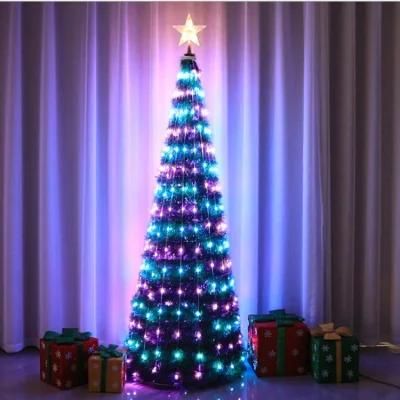 Artificial Christmas Tree 1.8 Meters RGB Color Changing Lights