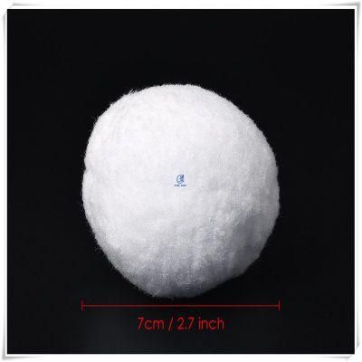 7cm Polypropylene Artificial Snowballs for Christmas Decoration