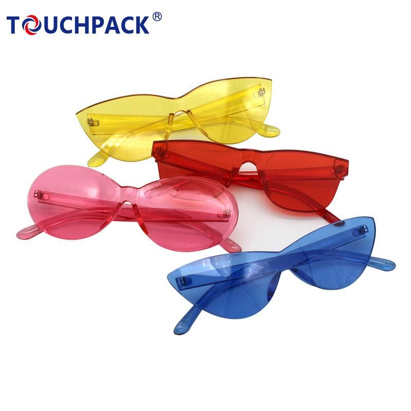 Customized Design Shape UV400 Sunglasses with Logo Printing