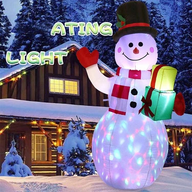 China Top Inflatable Christmas Santa Claus Other Christmas Decorations Christmas Snowman