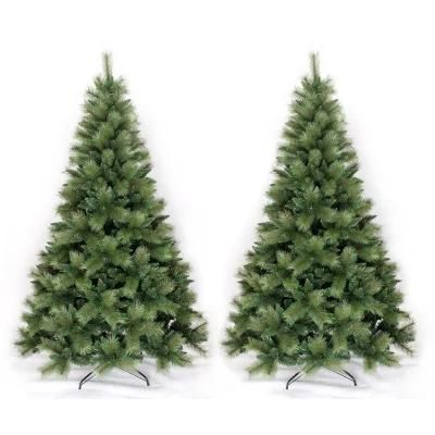 Yh2159 Wholesale Popular PE&PVC 180cm Green Artificial Christmas Tree Decoration