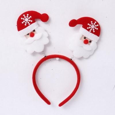 Yiwu Factory BSCI Certificate Felt Christmas Heand Band Decorations