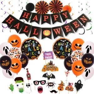 Halloween Photo Props Halloween Eyeball Balloon Banner Decorations
