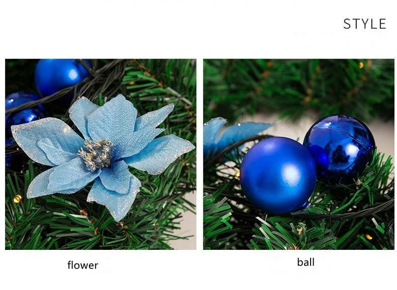 Hot Sale Artificial Christmas Pine Garland Ornaments for Xmas Decoration