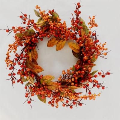 Factory Handmade Craft Autumn Ornament Fall Decor Wreath