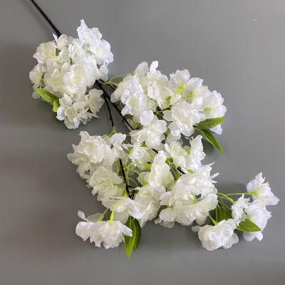 China Artificial Flower Factory Wholesale Cherry Blossom Flower