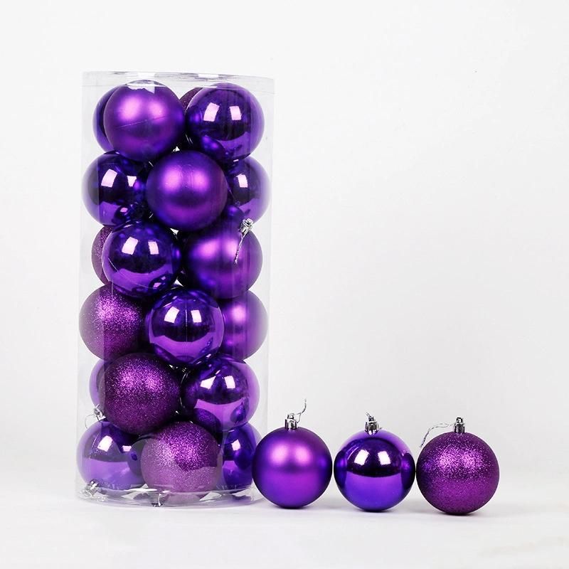 Wholesale Selling Decorating Colorful Hanging Christmas Ornament Balls