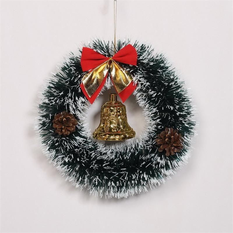 Merry Christmas Wreath Indoor Christmas Eve Home Party Decoration