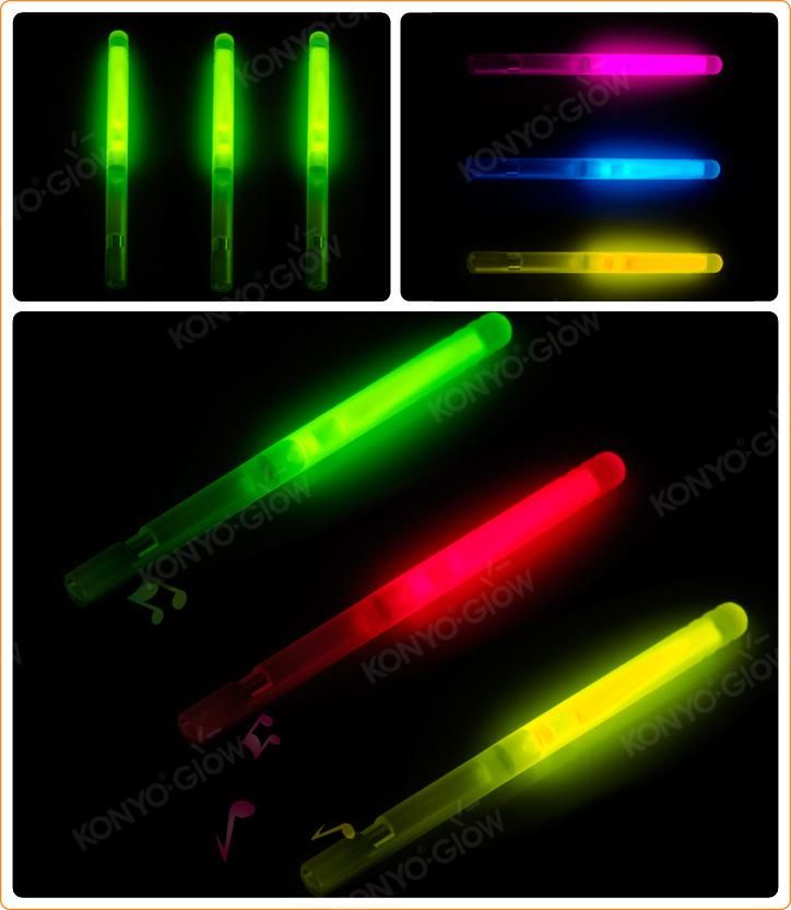 Party Toys Small Glow Whistle, High Quality Light Stick