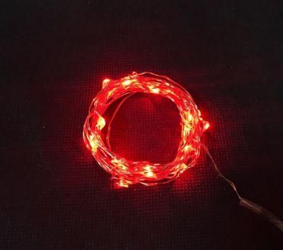 6 Colors 2m LED Strip Copper Wire Christmas Lights for Holiday Decoration