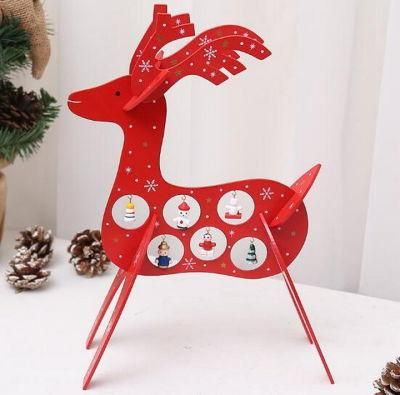 Creative Showcase Decoration Wood DIY Christmas Elk