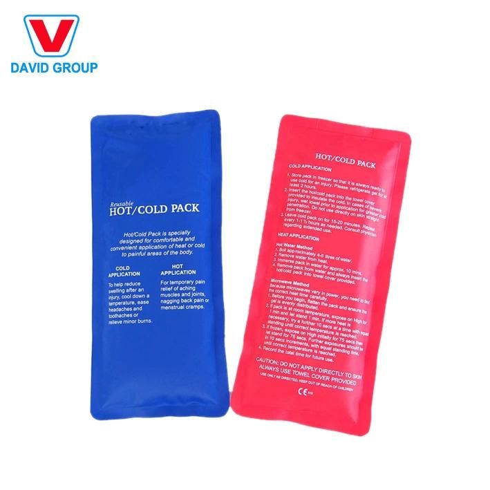 Gel Ice Pack Cold Hot Cooling Pack Pad for Injury Pain Relief