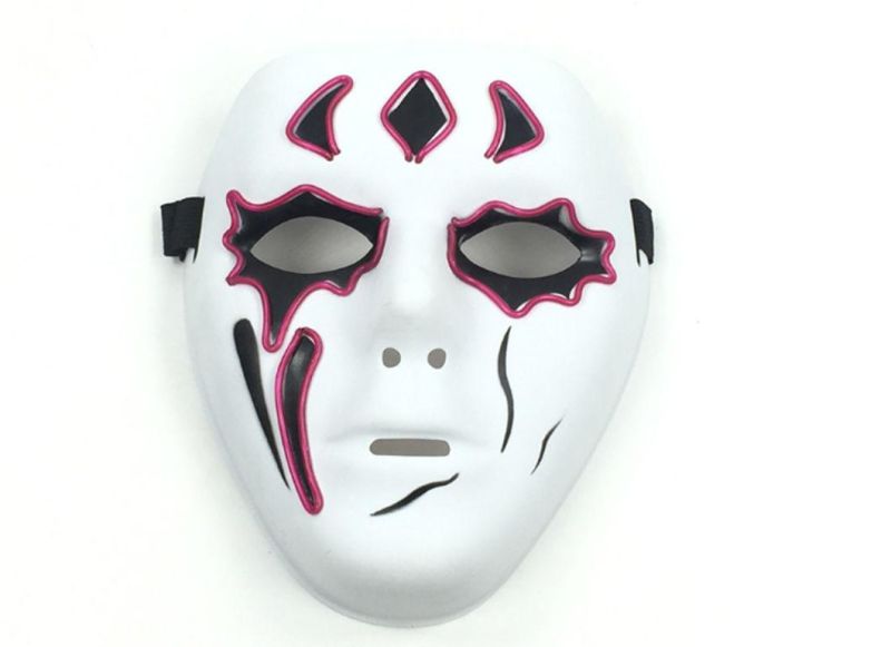 Party LED Ghost Face EL Light up Mask