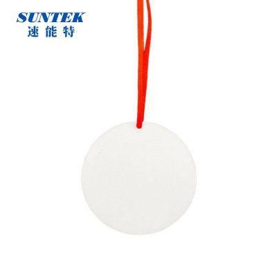Sublimation 3mm Double Sided MDF Christmas Decoration Printed Ornament