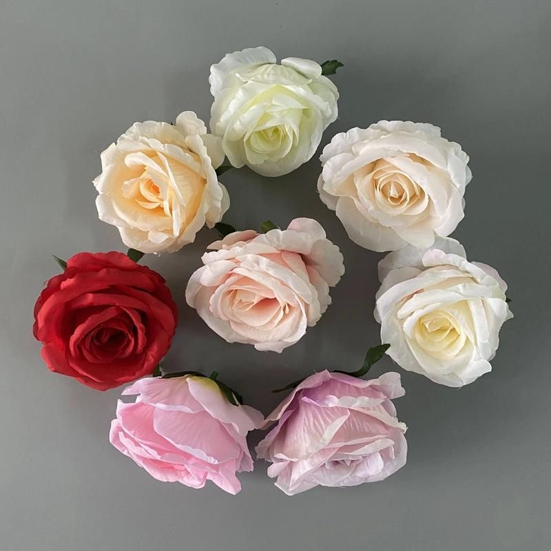 Wholesale High Quality 9 Heads Rose Flower Bunches