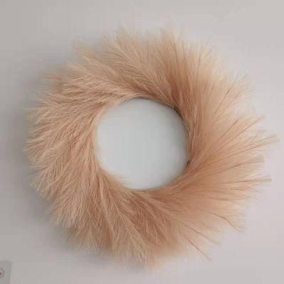 Mink Colored Silk Garlands POM Free Private Wholesale Family and Shopping Malls with Christmas Garland