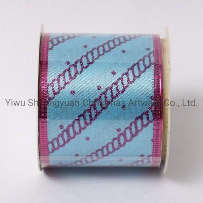 Christmas Ribbon Decor for Holiday Wedding Party Decoration Supplies Hook Ornament Craft Gifts