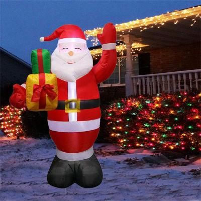 Christmas Inflatable Santa Claus Ornaments Gifts