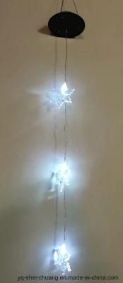 Solar Powered LED Snowflake String Lights for Outdoor Decoration Sc-Sf-1