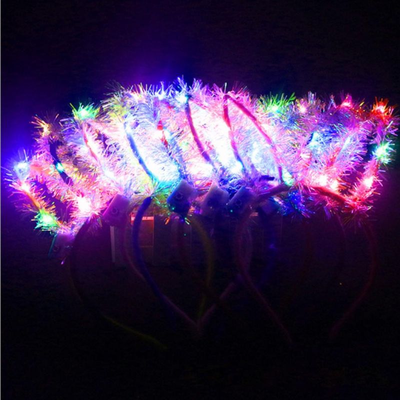 Light up Cartoon Rabbit Ear Hair Hoop Headband