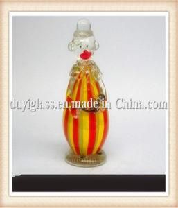 Multicolour Clown Glass Craft for Gift