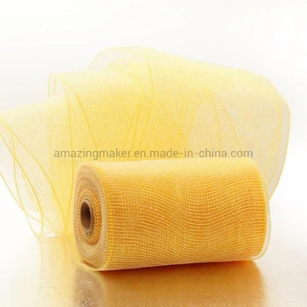 Two-Tone 6 Deco Mesh Ribbons for Party Packaging