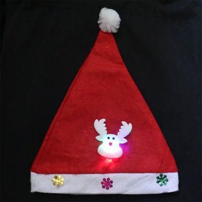 Earrings Decoration for Paper Knitted Kids Headband Blue Sublimation Childs Candle Cheap Wholesale Felt Horse My Christmas Hat