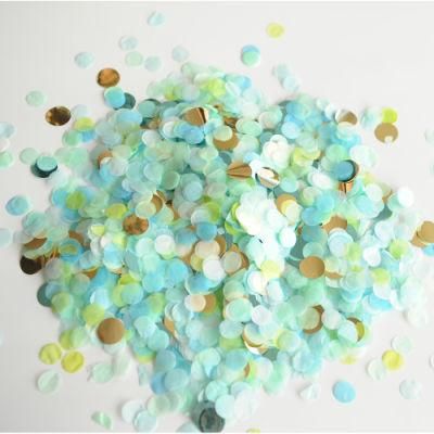Colorful Round Shape Paper Confetti Balloons Confetti for Wedding Party Decoration