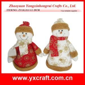 Christmas Decoration (ZY13L211-1-2 29CM) Christmas Snowman Figure