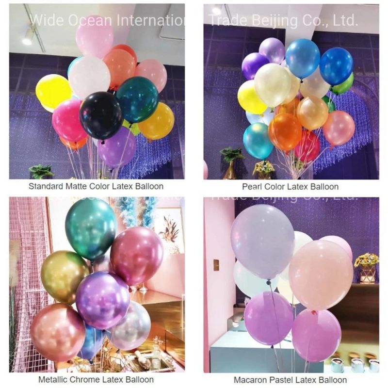 Wholesale Helium Wedding Ceremony Party Decoration Supplies Macaron Pastel Balloon