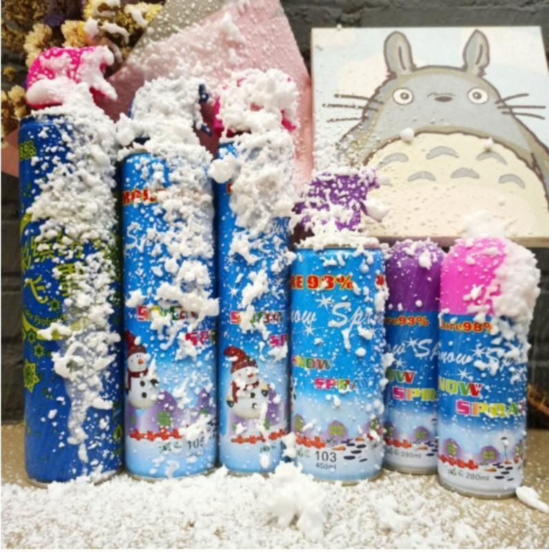 Artificial Gun Spray Snow Spray Foam Party Spray Carnival Foam for Party